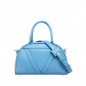 Preview: Small crossbody bag made of light blue nappa leather